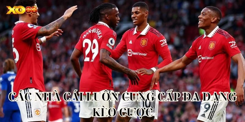 Các nhà cái luôn cung cấp đa dạng kèo cược